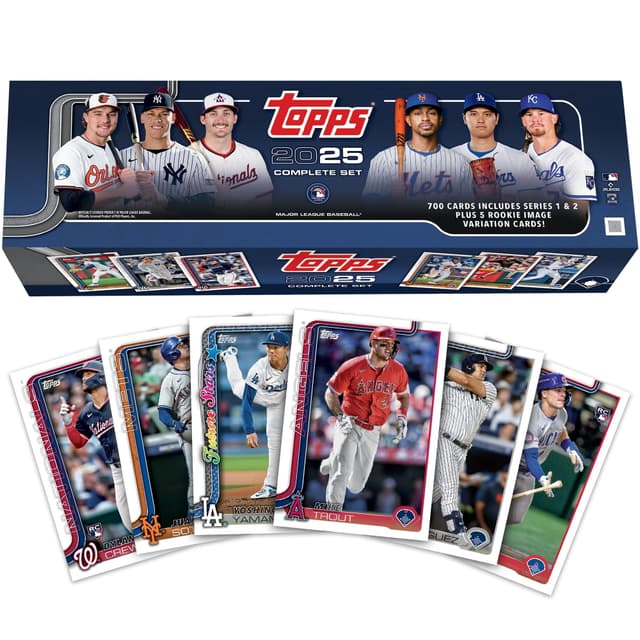 2025 Topps MLB Baseball Trading Cards Complete Set