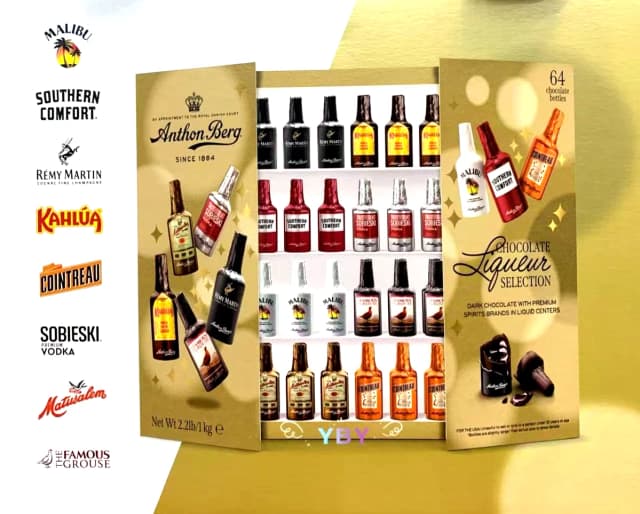 An thon B erg Dark Chocolate, Holiday Gift, 64 ct