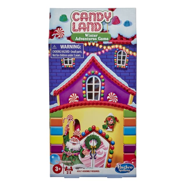 Candy Land: Winter Adventures Edition Board Game, Holiday Gifts for Kids