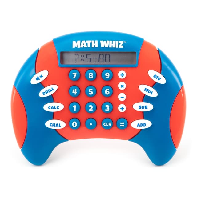Educational Insights Math Whiz Electronic Math Game, Elementary School Learning Toy, Gift for Kids Ages 6 and up