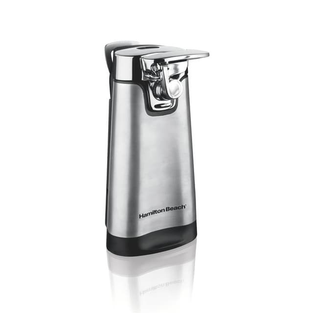 Hamilton Beach SureCut Automatic Electric Can Opener with Multi Tool, Stainless Steel