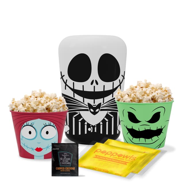 Jack Skellington Poppowls Kit for All-Ages Movie Night - Novelty & Gag Toy