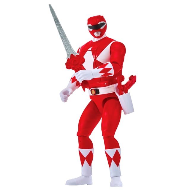 Mighty Morphin Power Rangers: Re-Ignition - Auto-Morphin Red Ranger Action Figure by Playmates Toys