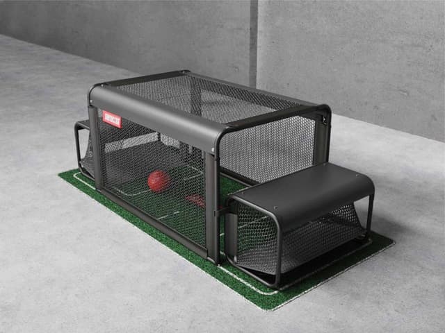 Subsoccer S3 Portable Bench Soccer Game Indoor & Outdoor Table Soccer Set with Benches and Ball, Easy Assembly, Pack-and-Go Design