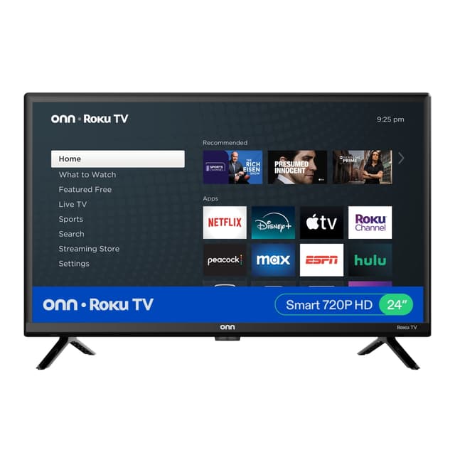 onn 24 Class 720P HD Roku Smart Television, 100012590